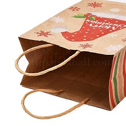 Sacchetti di carta rettangolari a tema natalizio&nbsp;CARB-F011-01A