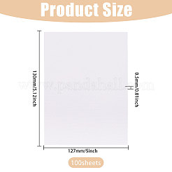 50 Stück leere Grußkarten aus Papier&nbsp;DIY-WH0750-187