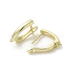 Ottone risultati hoop orecchino&nbsp;KK-C048-10G