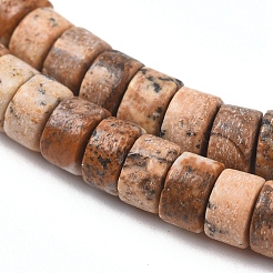 Natürliches Bild Jaspis Perlen Stränge&nbsp;G-F631-A27