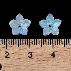 Gefärbte und erhitzte Glasperlenkappen&nbsp;GLAA-Z019-02L