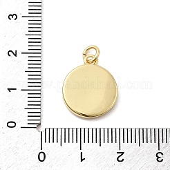 Colgantes de esmalte de latón&nbsp;KK-P338-35B-G