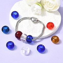 Handgemachte glasperlen murano glas großlochperlen&nbsp;GPDL-D003-M-1
