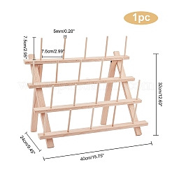 20 Spulen Massivholz Nähen Stickgarnständer&nbsp;TOOL-PH0001-33