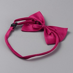 Nœuds papillons pour chien en polyester avec collier réglable&nbsp;AJEW-WH0348-229A