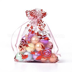 Pochettes à bijoux en organza avec cordon de serrage&nbsp;OP-I001-C11