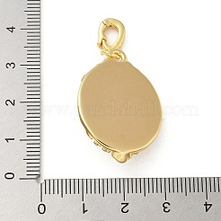 Pendentifs en laiton&nbsp;KK-R210-07G-01