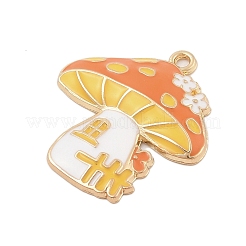 Emaille-Anhänger aus Legierung zum Erntedankfest&nbsp;FIND-Z064-03F