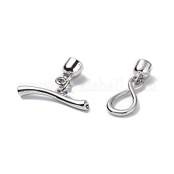 Fermagli a ginocchiera in ottone placcato a cremagliera&nbsp;KK-E073-04P
