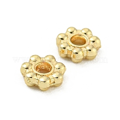 Perline distanziatrici in lega di zinco per placcatura a cremagliera&nbsp;X-FIND-T071-04G-A01