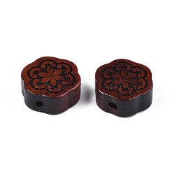 Mala-Perlen aus natürlichem Sandelholz&nbsp;WOOD-N013-036