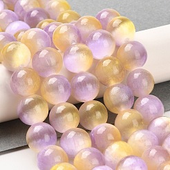 Fili di perline di selenite naturale&nbsp;G-P493-03E
