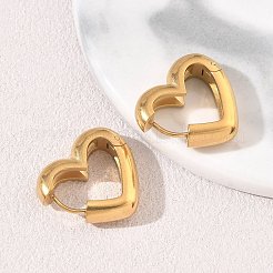 Pendientes de aro de acero inoxidable 304&nbsp;SA-CBA46AF-26G-02