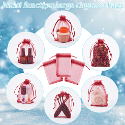 100 stücke große organza beutel tragbare schuhe tasche reise lagerung kordelzug taschen&nbsp;OP-SP0001-03D-04