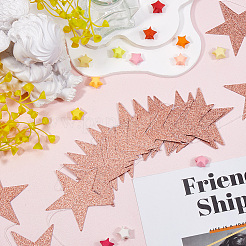 5 x Papierfahnenbanner mit Sternen&nbsp;DIY-SP0003-82A