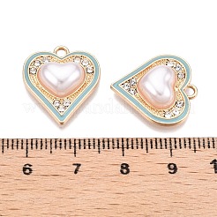 Pendentifs en strass en alliage de placage de rack&nbsp;FIND-N005-19D