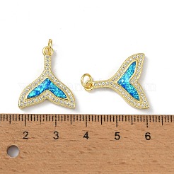 Ottone micro spianare pendenti zirconi&nbsp;KK-A197-03G