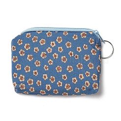 Geldbörsen aus Baumwollstoff mit Blumenmuster&nbsp;ABAG-Q043-01