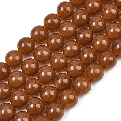 Tinti bianco naturale perle di giada fili&nbsp;GG-CBAD029-A04-10mm