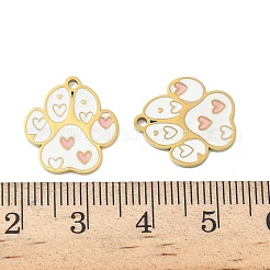 304 Edelstahl-Emaille-Anhänger&nbsp;X1-STAS-G360-03G-04