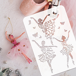 Modelli di stencil per dipingere disegni in plastica&nbsp;DIY-WH0396-0117