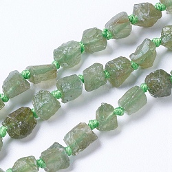 Chapelets de perles en apatite naturelle, pépites, 5~8x4~7mm, Trou: 1mm, Environ 40~50 pcs/chapelet, 15.9 pouce (40.5 cm)