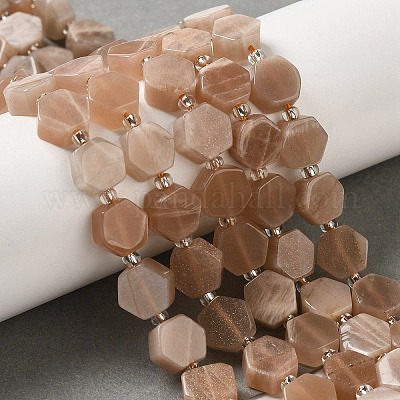 Natürliche sunstone Perlen Stränge&nbsp;G-P534-A09-02-1