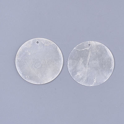 Ciondoli di conchiglie di capiz&nbsp;SHEL-S276-23B-1
