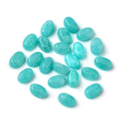 Natürliche Amazonit-Cabochons&nbsp;G-A094-01A-06-1