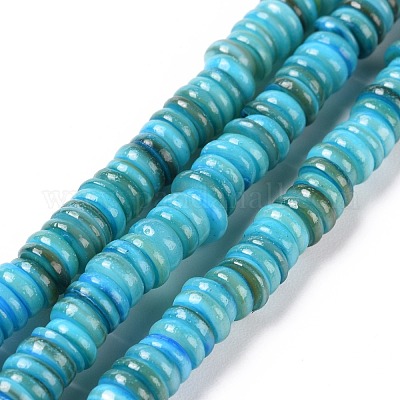 Chapelets de perles de coquillage&nbsp;SSHEL-E571-49J-1