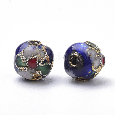 Handmade Cloisonne Perlen&nbsp;CLB8mm-M-1