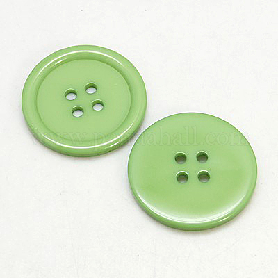 Boutons en résine&nbsp;RESI-D030-18mm-08-1