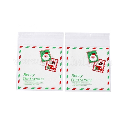 Wholesale Christmas Theme Plastic Bakeware Bag 