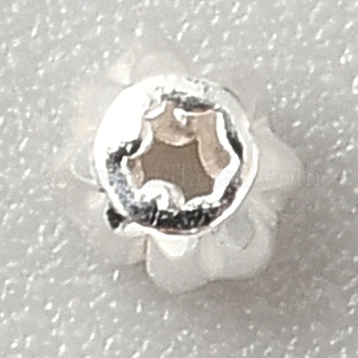 925 Sterling Silber Perlen&nbsp;STER-WH0019-16A-1