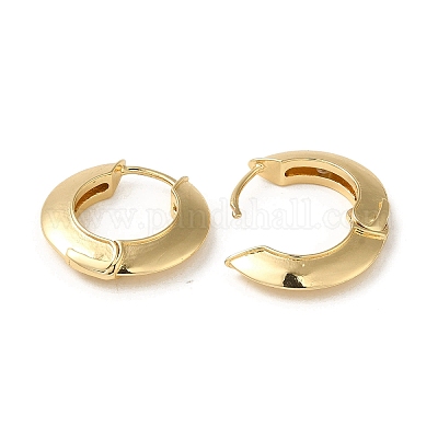 Orecchino ad anello in ottone&nbsp;EJEW-L271-32KCG-1