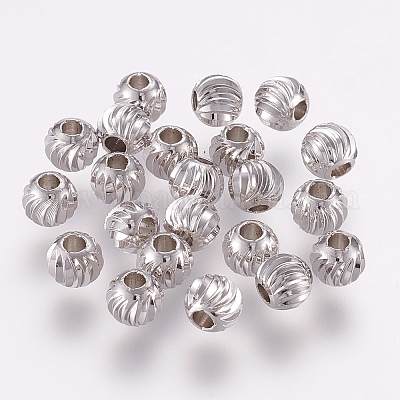 Perles en laiton&nbsp;KK-WH0063-10B-P-1