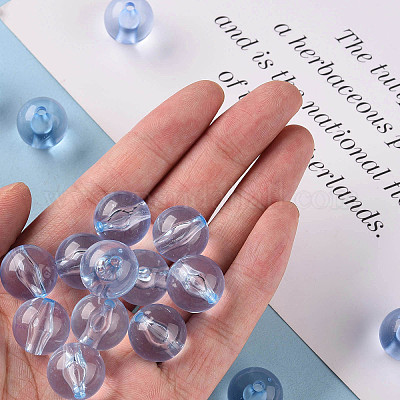 Transparente Acryl Perlen&nbsp;MACR-S370-A16mm-749-1