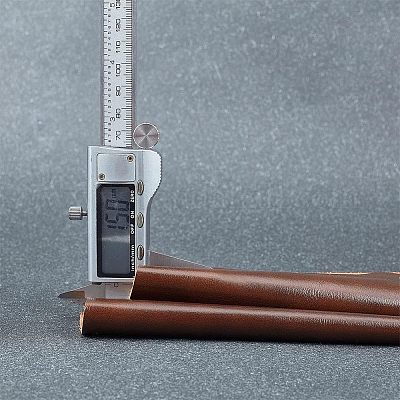 Pelle Di Vacchetta Vegetale Leathercrafter 24x33cm Spessore 3mm | Grado B Per Cinture E Accessori - Foto 11