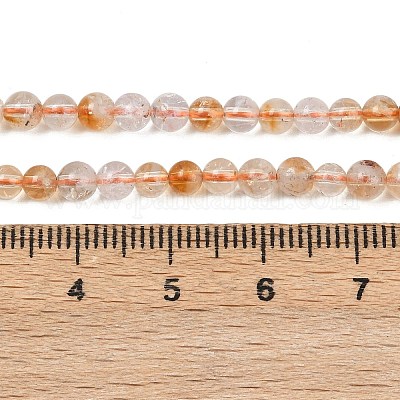 Erhitzte natürliche Citrinperlenstränge&nbsp;G-P466-01E-01-1