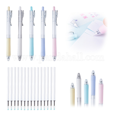 1pc Letter Graphic Mechanical Pencil And 1box Refill, Plastic Mechanical  Pencil For Students