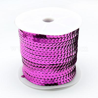 Kunststoffperlen pailletten&nbsp;PVC-Q085-6mm-8-1