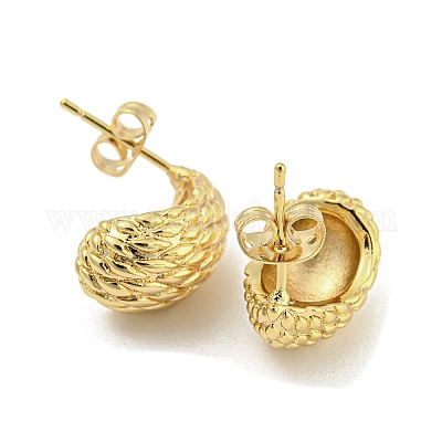 Orecchini in ottone&nbsp;EJEW-P261-03B-G-1