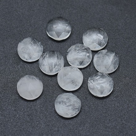 Cabochons en cristal de quartz naturel G-G795-07-04-1