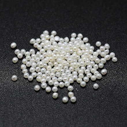Perle coltivate d'acqua dolce perla naturale PEAR-K004-47C-1