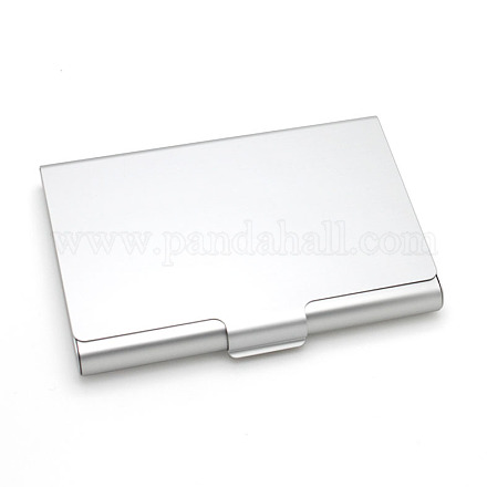 Aluminium Alloy Business Cards Stroage Box AJEW-WH0168-33C-1