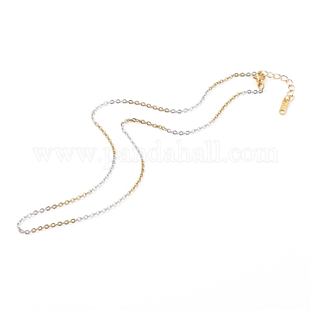 304 Edelstahl Kabelkette Halsketten NJEW-JN03425-1