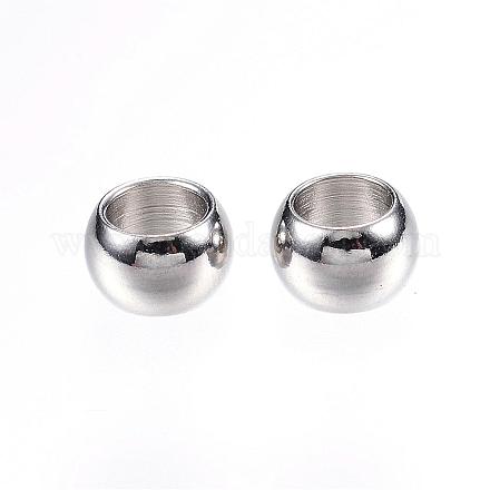 201 Stainless Steel Beads STAS-D448-065P-1