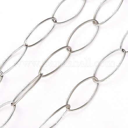 304 acero inoxidable cadenas de clips STAS-A048-04P-1