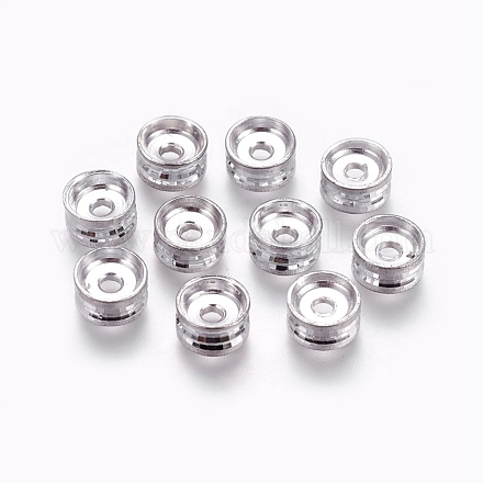 Aluminium-Perlen ALUM-J001-01S-8mm-1