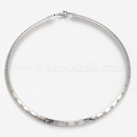 304 Stainless Steel Chain Necklaces STAS-Q226-06-8mm-1